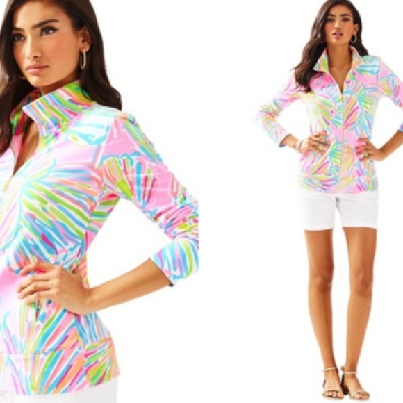 Lilly Pulitzer Reagan Zip Up - Picture 3 of 6